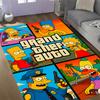 Simpsons Family Adventure Themed Anti-Slip Rugs - Polyester Home Decor, Suitable for Bedrooms, Living Rooms, Doorways, Studios, and Decorations