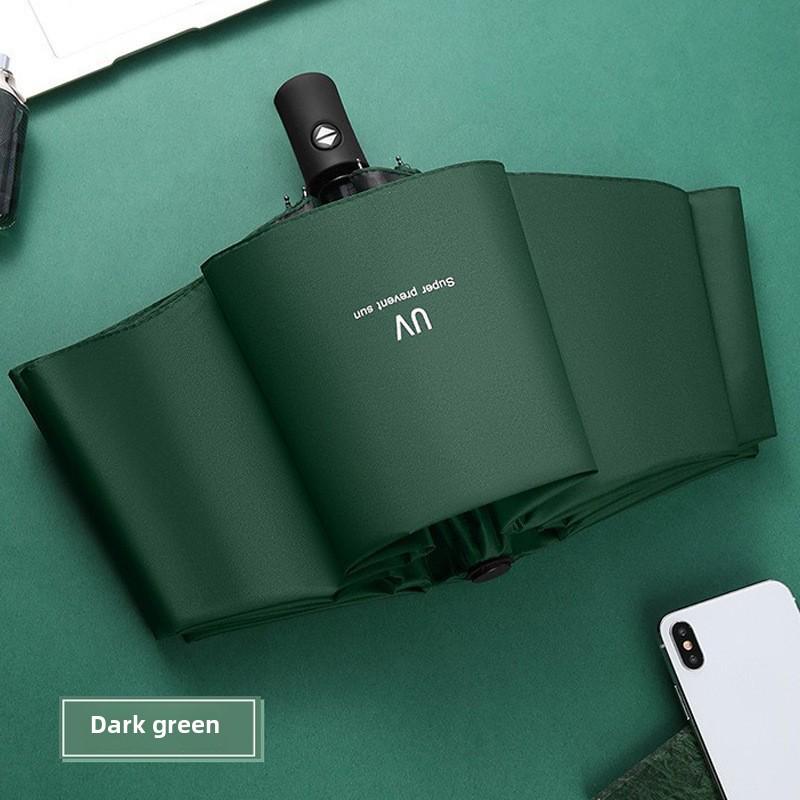 Customizable Automatic Folding UV-Protection Umbrella for Sun and Rain
