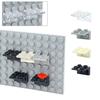 Figures Stand Base Plate 99207 Bracket 1x2 2x2 Inverted Construction Bricks DO IT YOURSELF Figure Standing Display Bracket Assemble Brick Playthings