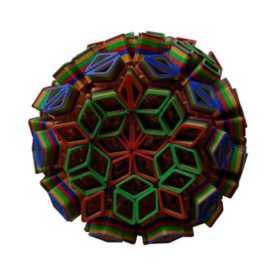 Yousheng Sea Urchin Stress Relief Toy 3D Printed Movable Ball Sensory Fidget Toy for Adults Anxiety Relief Gifts for Men Women