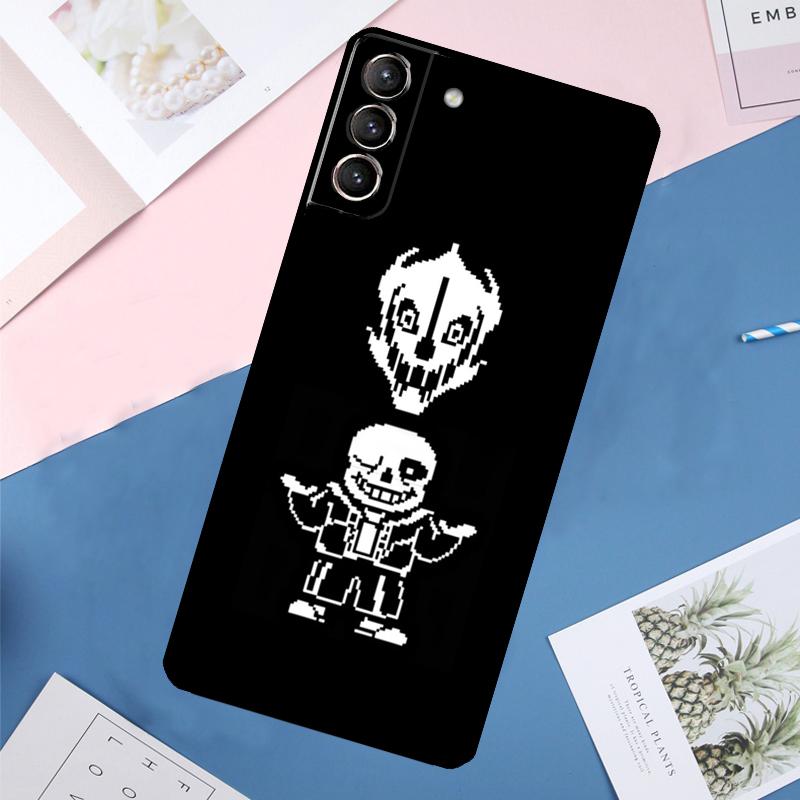 Undertale Sans Case For Samsung Galaxy S23 S22 S24 Ultra Note 20 S20 S21 FE S9 S10 Note 10 Plus Back Cover