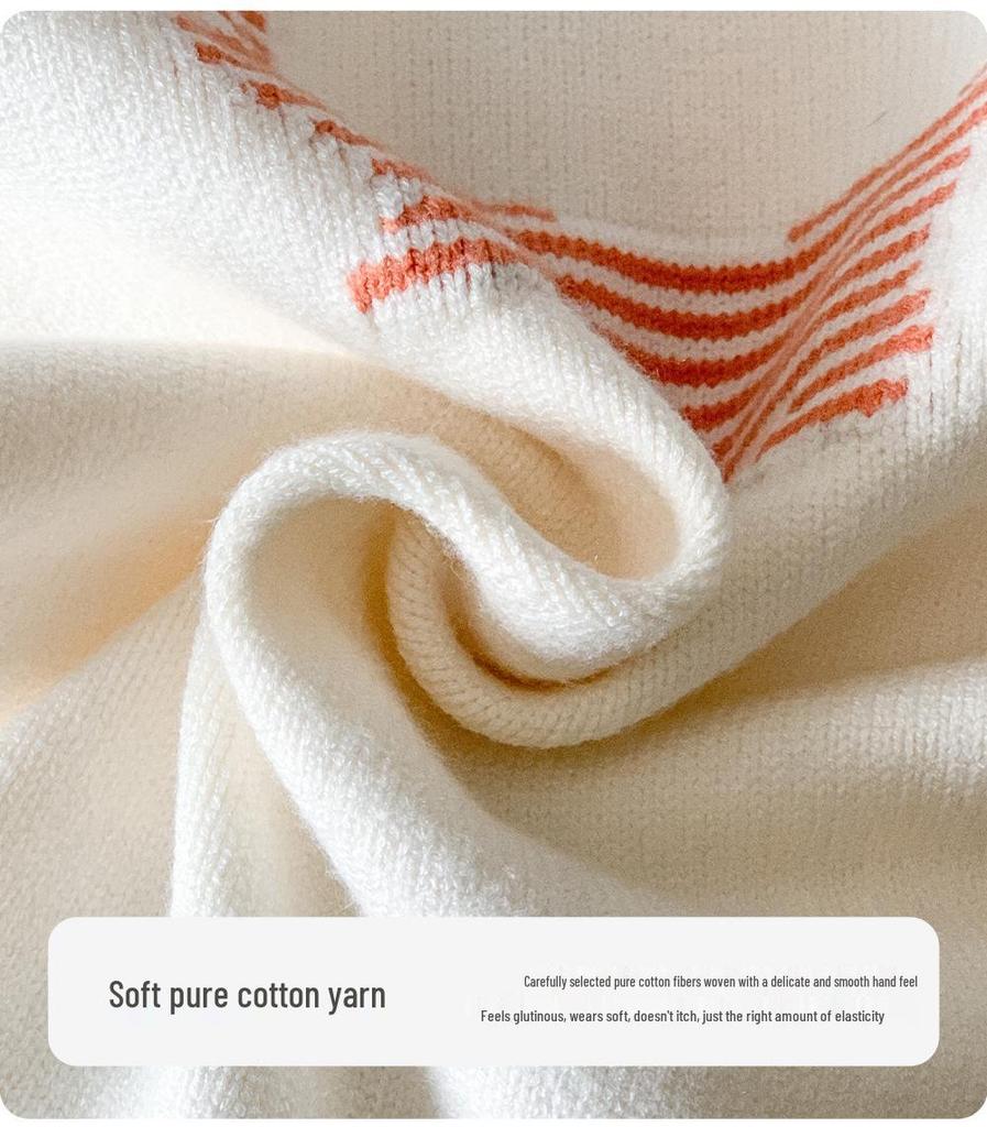 Newborn Knitted Sweater Onesie for Boys & Girls - 2025 Autumn Collection