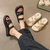 New Style Women's Shoes Fashionable and Casual Thick-soled Anti-slip Beach Flip-flops
