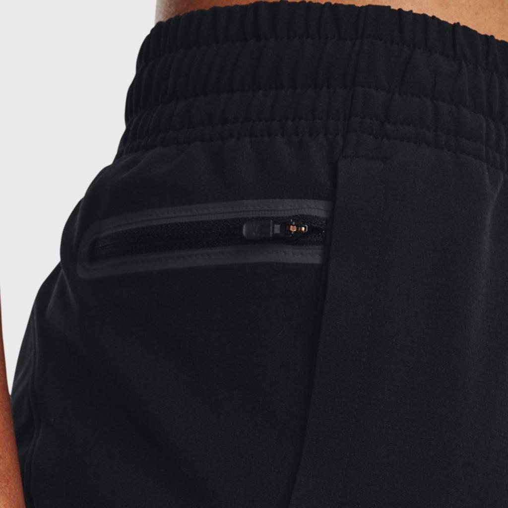 Under Armour Solid Color Minimalist Casual Pants Women bottoms Black 1374119-001