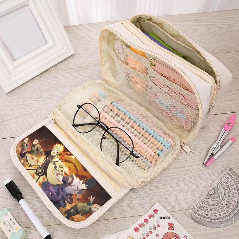 2025 Tomb Raider Pencil Case: Large Capacity, Nine Layers, Stylish Ita Bag for Students