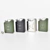 Cross-Border Stainless Steel Portable Camping Oil Drum-Shaped Flask