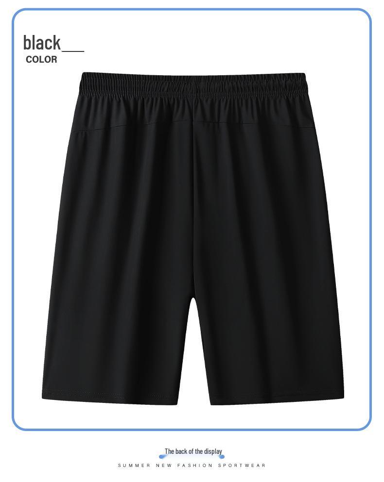 FICAKLON Men's Quick-Dry Breathable Ice Silk Shorts