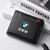 Samolepka na auto Horká 2025 Peněženka do auta Velká kapacita Více přihrádek Podnikatelská peněženka Řidičský průkaz Krátká peněženka Pro BMW M 1 2 3 4 5 7 Ser