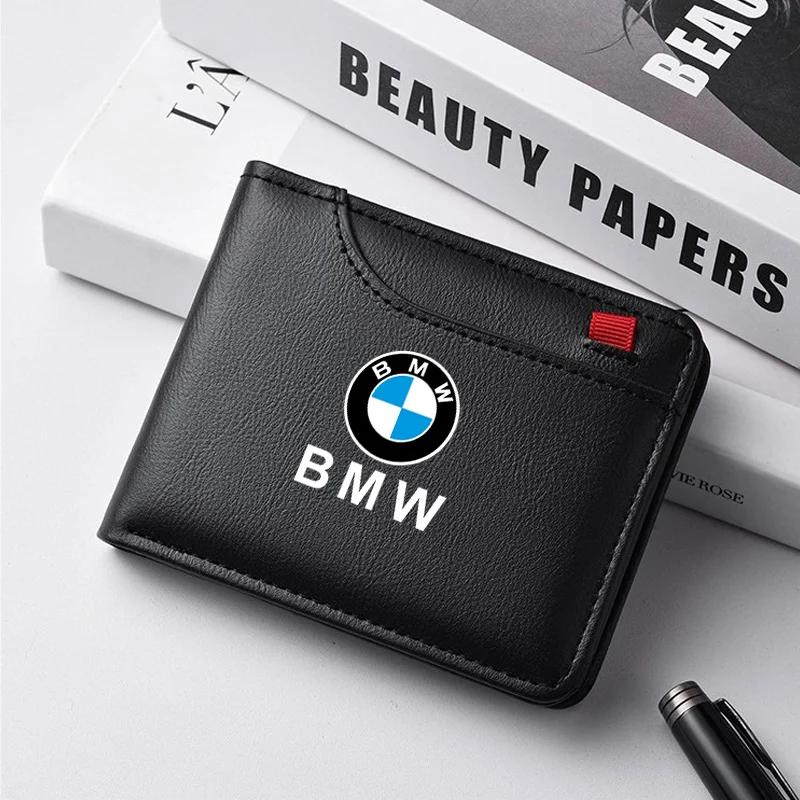 Samolepka na auto Horká 2025 Peněženka do auta Velká kapacita Více přihrádek Podnikatelská peněženka Řidičský průkaz Krátká peněženka Pro BMW M 1 2 3 4 5 7 Ser