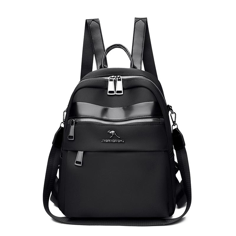 Multifunctional Shoulder Bag Women's Backpack Student Schoolbag Large Capacity Nylon Bag