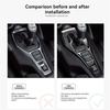 Precise Dry Carbon Fiber Trim Cover For Camaro 2016-2023 Car AT Gear Shift Panel Cover Parts