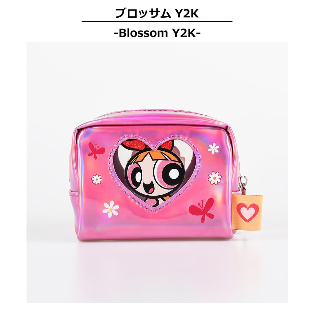 SKINNYDIP Powerpuff Girls Y2K Blossom Makeup Pouch/Accessory Case