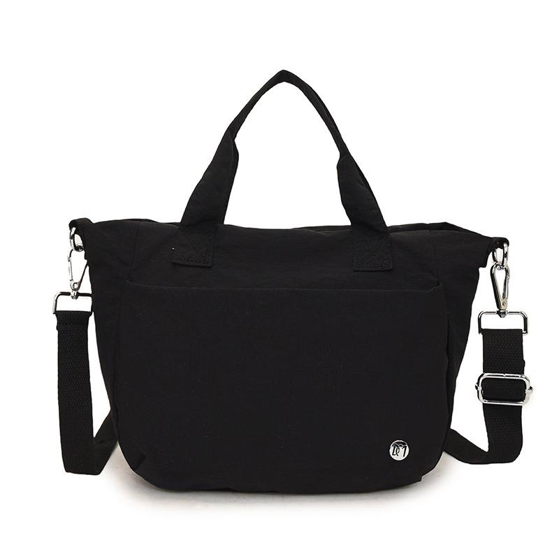 

Fashionable and Simple Tote Bag Street Trend Handbag Casual Single-shoulder Crossbody Bag чорний