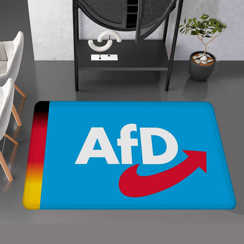 

Political AfD Logo Room Mats Anti-slip Absorb Water Long Strip Cushion Bedroon Mat Household Carpets 40x120cm