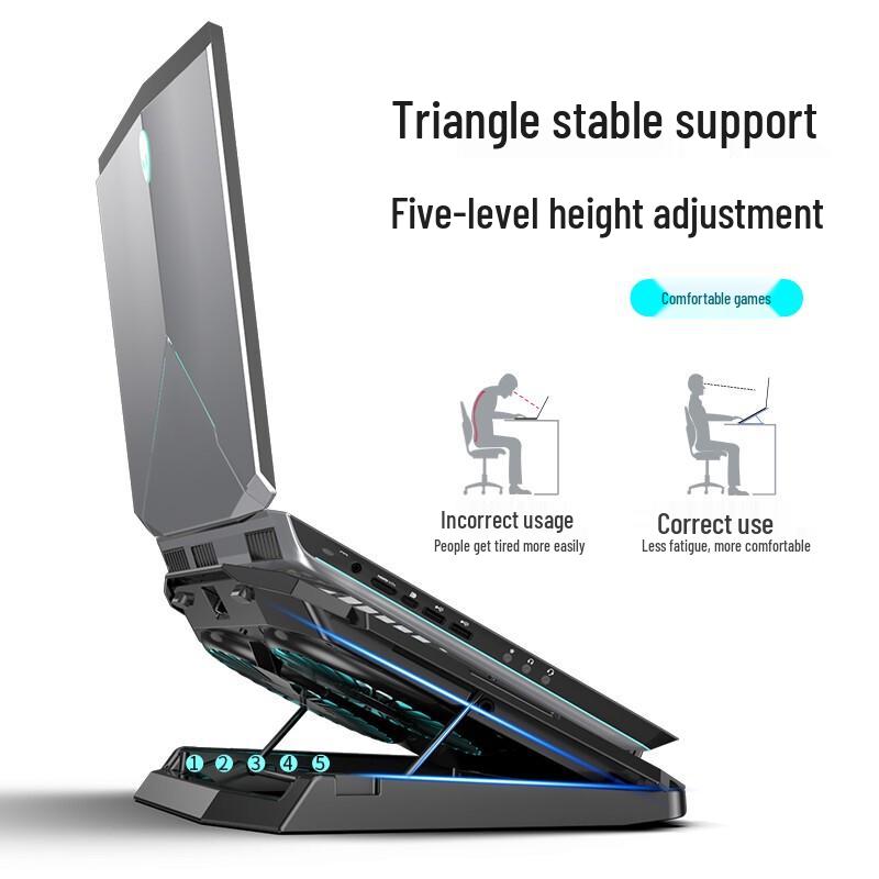 SUOHUANG Gaming Laptop Cooling Stand & Ergonomic Base
