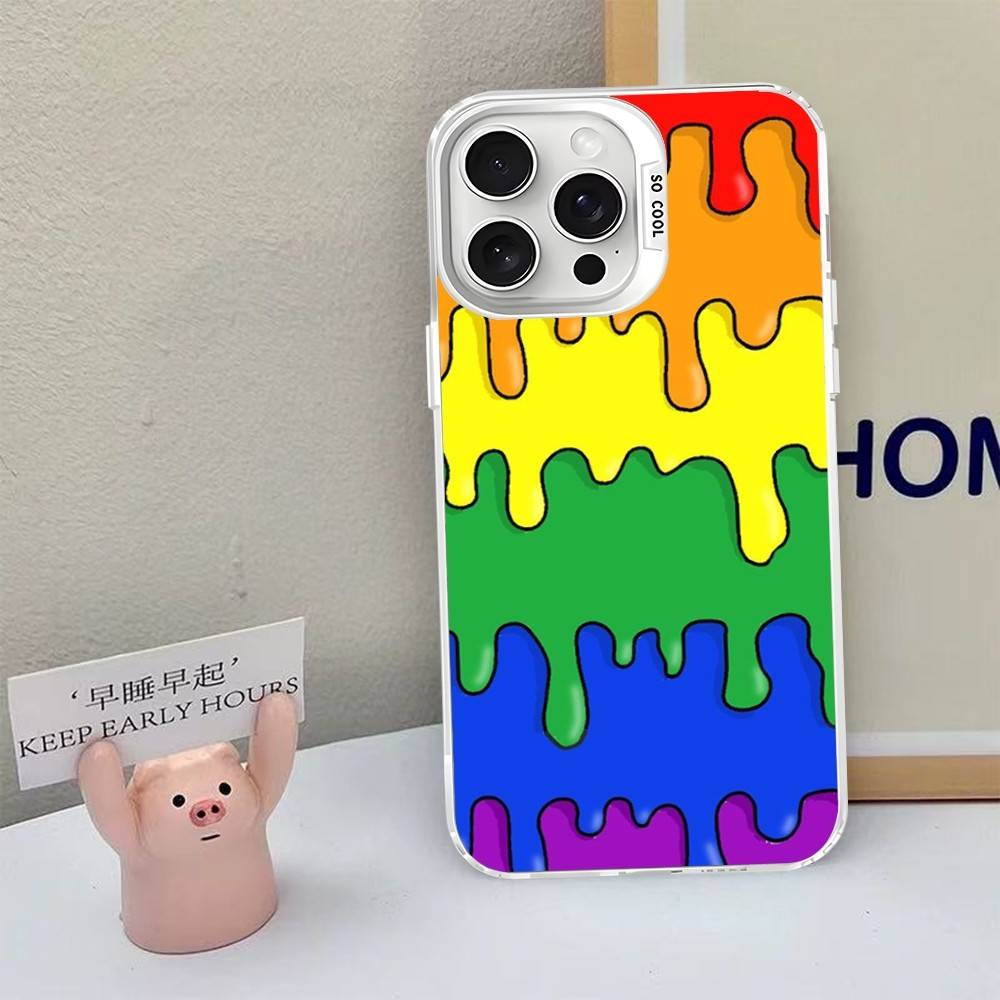 

Rainbow Friends Toy Cartoon Phone Case For IPhone 17 16 15 14 13 12 11 Pro MAX Matte Shockproof Back Anti Fall Matte Cover iPhone 15 plus
