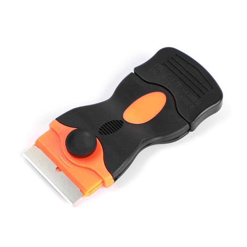 Multifunctional Mini Spatula for Cleaning, Decontamination, and Glue Scraping in Car Film Applications.