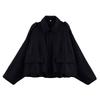 Women's Solid Color Fashionable Sleeve Long Sleeved Zipper Casual Top Jacket Jacket