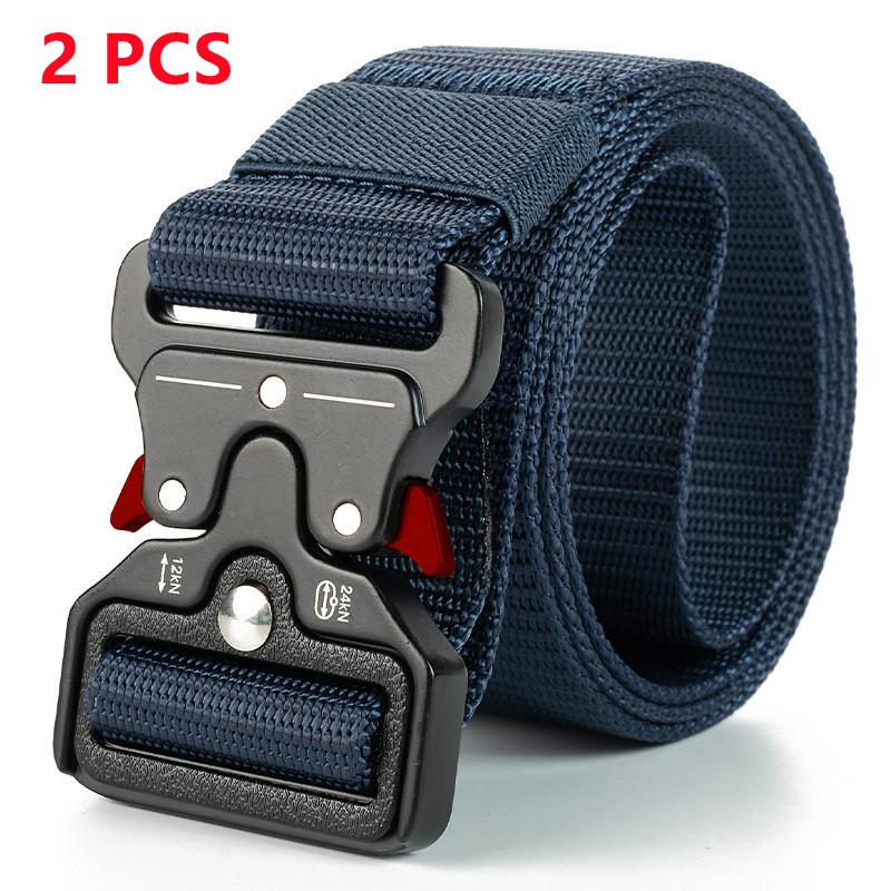 Genuine Tactical Belt Quick Release Outdoor Military Belt Soft Real Nylon Sports Accessories Men And Women Black Belt