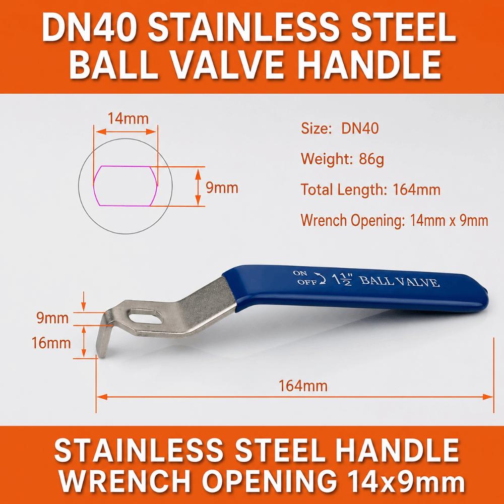 Lever Handle Ball Valve Handle DN15-50 Water Pipe Wrench Valve Accessories Lever Valve Handle