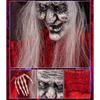 Light Up Witch Dector Halloween Animated Talking and Sound Activated Skeleton Add a Spooky Touch To Your Outdoor Decor