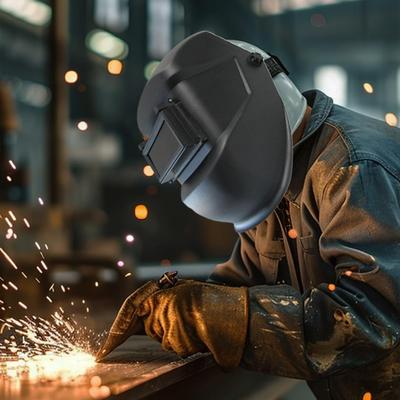 Schweißhaube Atmungsaktiv Selbsttönende Helm Lötwerkzeug Für Heimwerker Werkstatt Industrielle Bauwartung