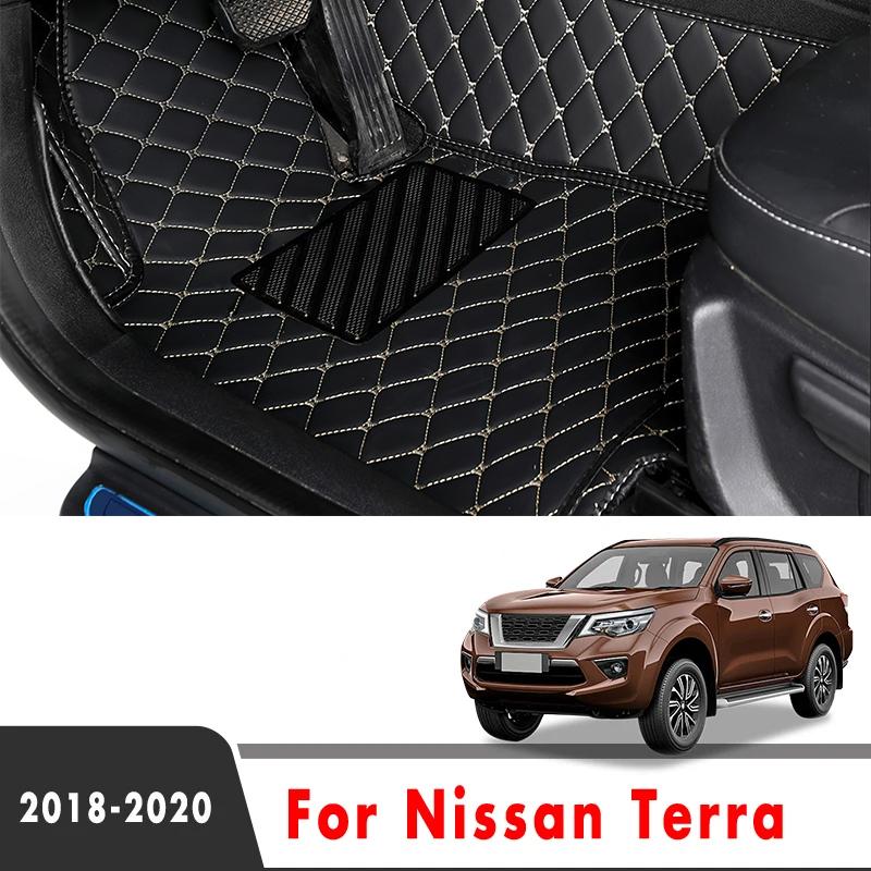 Car Floor Mats For Nissan Terra   2018 Interior Accessories Styling Waterproof Protector Covers Decoration Carpets
