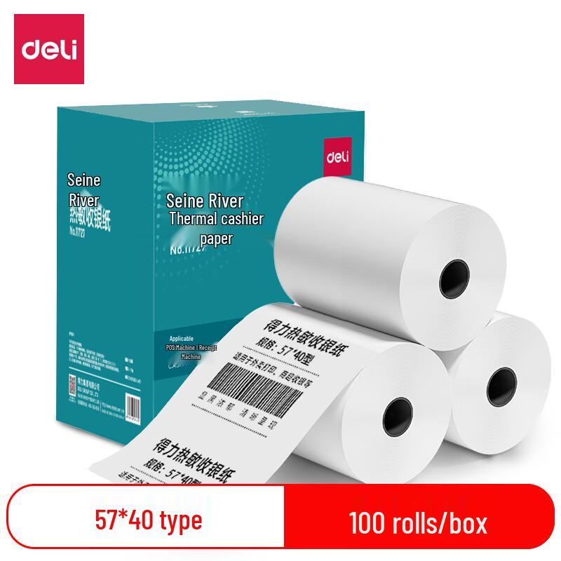 Deli 11727 Thermal Receipt Paper