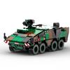 2024 Militär BOXER XM808 Panzerangriffsfahrzeug DANA M2 BTR-4 Infanterie-Kampfauto Modell Moderne Bausteine Ziegel Kinderspielzeug
