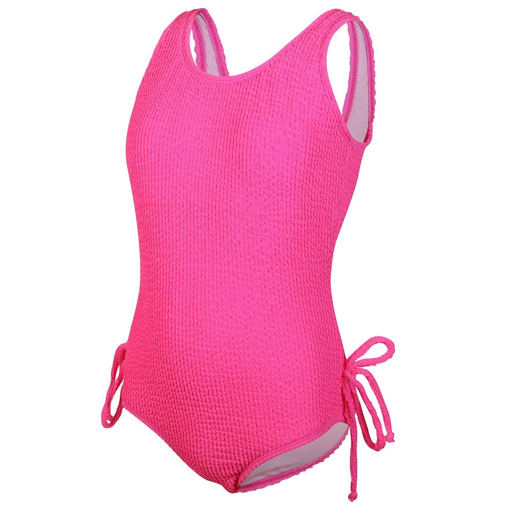 Summer Children's Swimsuit Color Medium And Large Children's One-piece Swimsuit