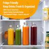 Glass Sports Water Bottle With Lid Leak-Proof And Heat-Resistant 500/750Ml For Travel And Storing Such As Juices Smoothies