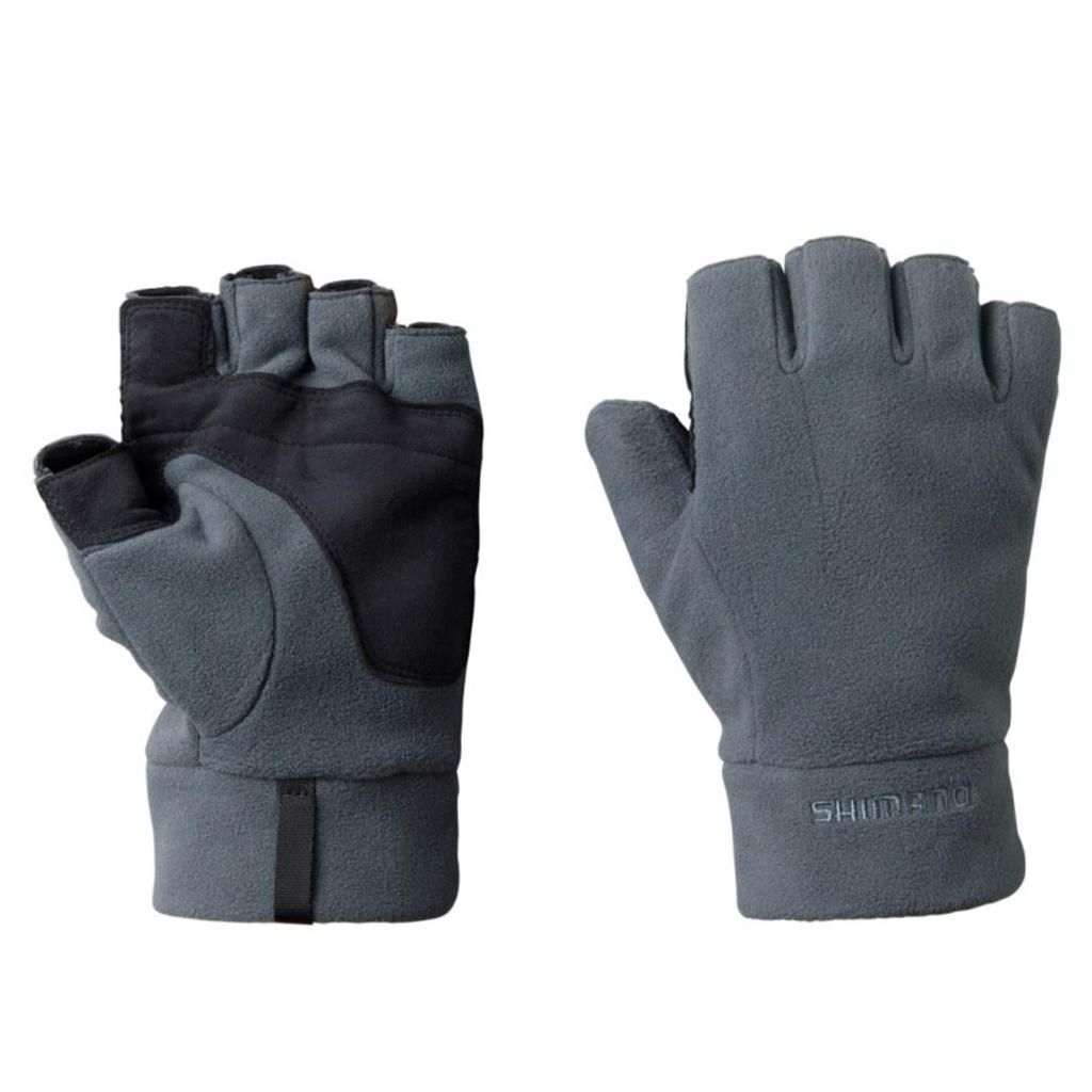 Shimano Windstopper Fleece Gloves XL Gore-Tex 5, Charcoal, GL-032W,