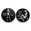 Couple Decision Coin Heads I Get Tail Tails I Get Head Decision Coin Adult Challenge Token Cheeky Decision Coin Prank Gifts for Men Women Date Night