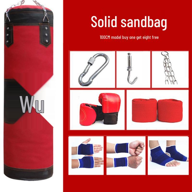 Hollow Hanging Boxing Sandbag for Adults and Children - Durable Oxford Cloth for Fitness Training