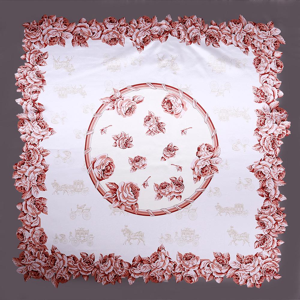 Høykvalitets luksuriøst silkeskjerf pannebånd Skjerf Halsskjerf For kvinner Kjede Silkeskjerf Dekorativt sjal for kvinner