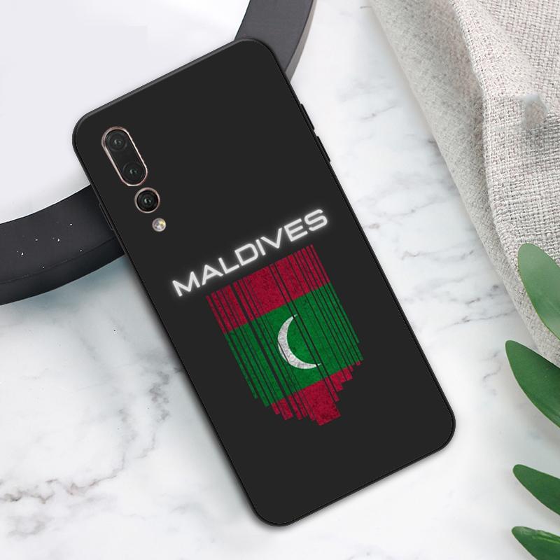 Maldives Flag Case For Huawei Nova 3i 7i 8i 11i 12i 9 10 SE Y73 Y90 Y70 Y72 Y61 Y91 P30 P40 Lite P60 Pro