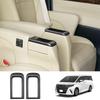 Car Cup Holder Frame Middle Row Seats Water Cup Holder Trim For Toyota ALPHARD VELLFIRE 30 Series 2015-