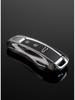 Real Carbon Fiber Key Case for Cayenne, Macan, 911, Panamera with Forged Pattern