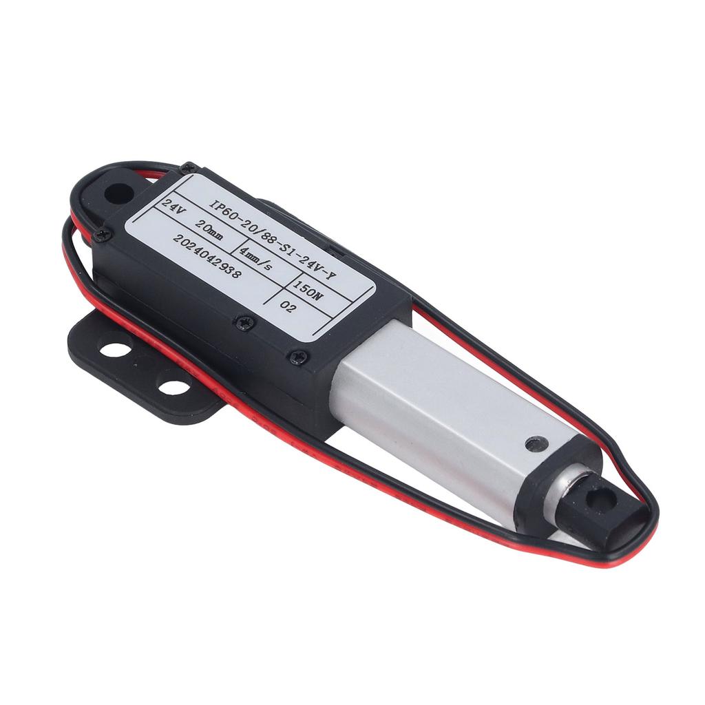 Electric Micro Linear Actuator 20mm Stroke 4mms Speed 150N Thrust Auto Retractable Mini Linear