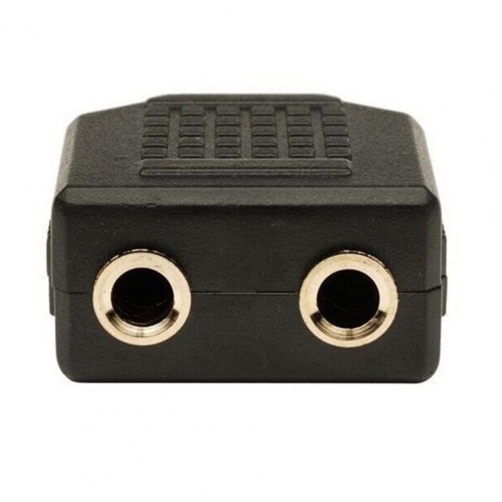 3,5-mm-Steckerbuchse 1 zu 2 Audio-Y-Splitter Kopfhörer-Audiokabel-Adapter Geräte zum Anschließen von Headset-Zubehör