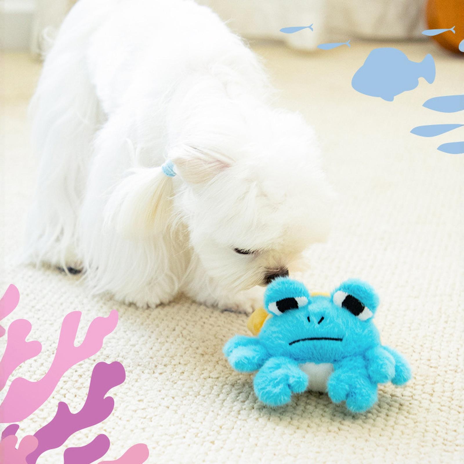 

Собачья игрушка «Рак-отшельник», устойчивая к стиранию зубов, для самостоятельной игры, для крупных собак one size синий