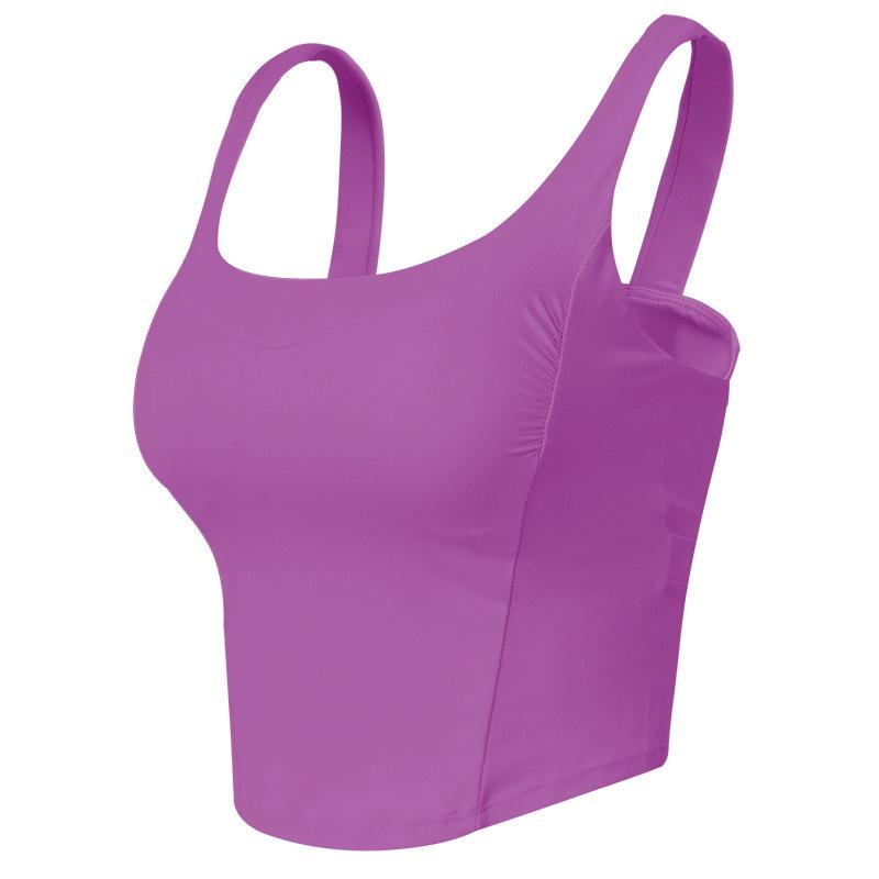 

2024 Трансграничный ударопрочный спортивный бюстгальтер: Сексуальный топ для йоги и верхняя одежда для бега Medium