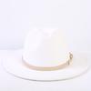 Popular European and American Classic Simple Flat-brimmed Top Hat Men's and Women's Fashionable and Elegant Versatile Jazz Hat Top Hat