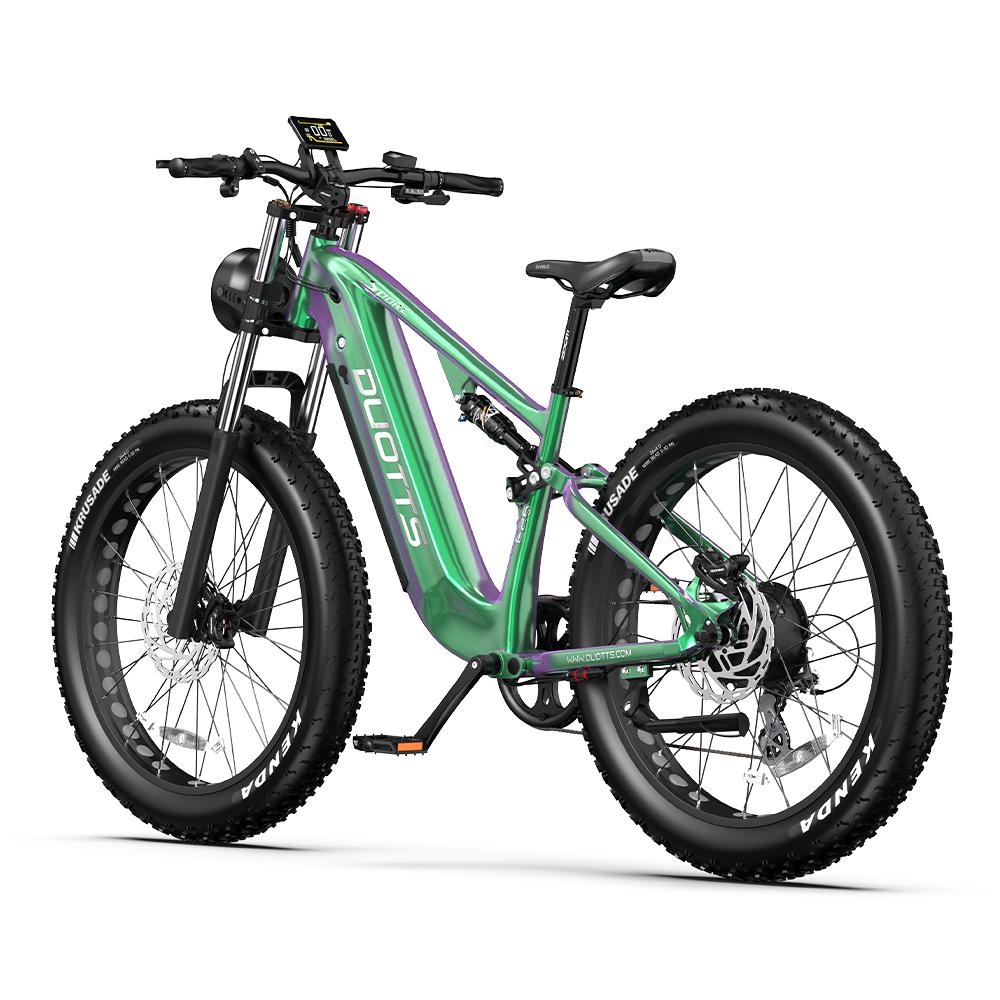 DUOTTS E26 All Terrain Off-Road Electric Bike 750W Motor 48V 20Ah Samsung Battery, 120km Range, 80NM Torque, IPX4 Waterproof