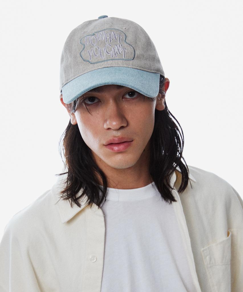Seullipiseullib Do What You Cant Gray/Vintage Blue Ball Cap
