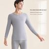 Yiershuang Men's 100% Cotton Long Sleeve Thermal Undershirt
