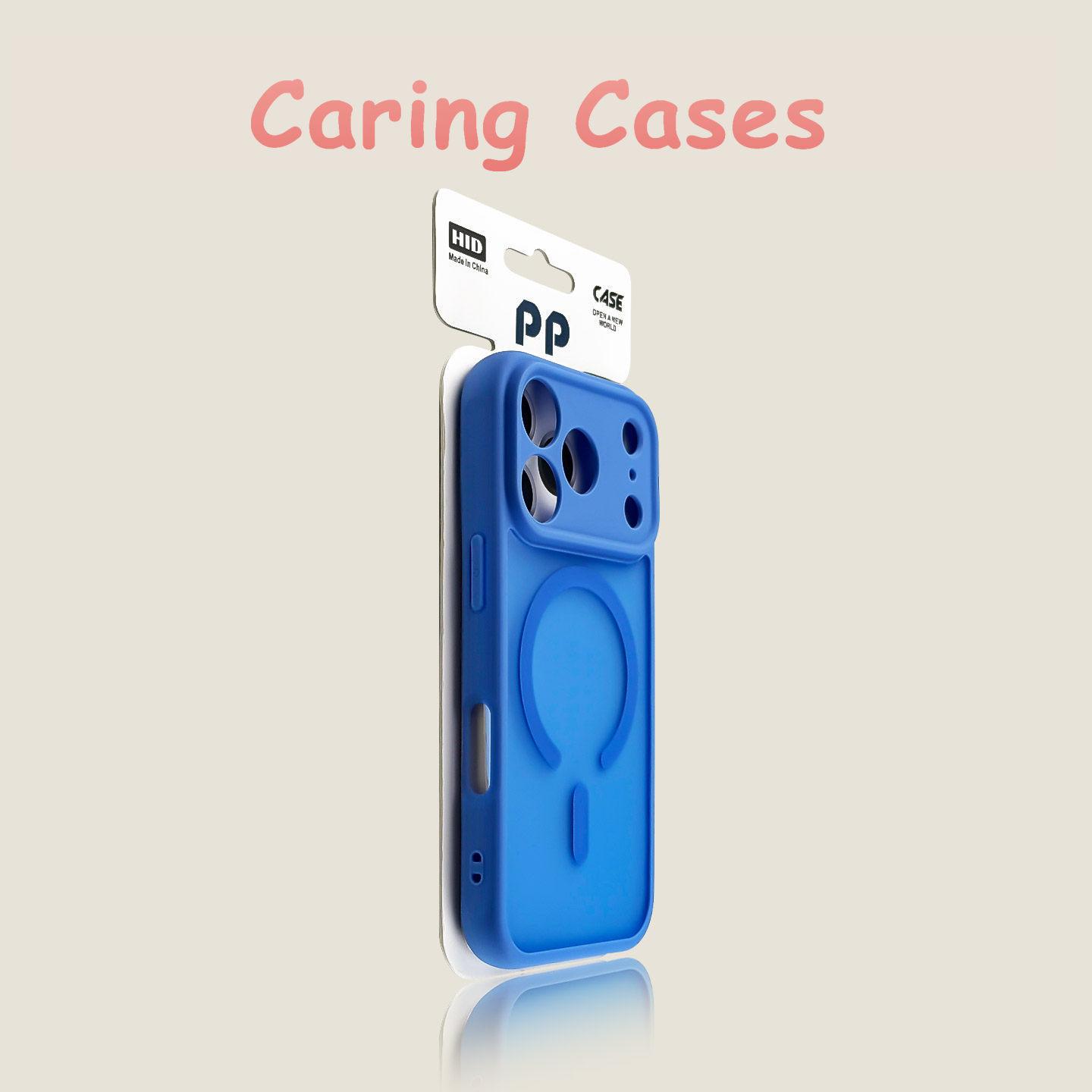 

For iPhone 17 Pro Max Case Magnetic Arrival Precision Hole Matte Trendy Shockproof Soft Edge Cover with iPhone 16 15 14 13 12 11 iPhone17 Pro Max світло-синій колір