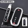Metal Car Key Cover Fob Case Shell For Kia Seltos Sportage Nq5 Sorento Mq4 Gt Line K5 Dl3 Niro Sg2 Ev6 K3 Carnival Ka4 K7 K8 Gl3