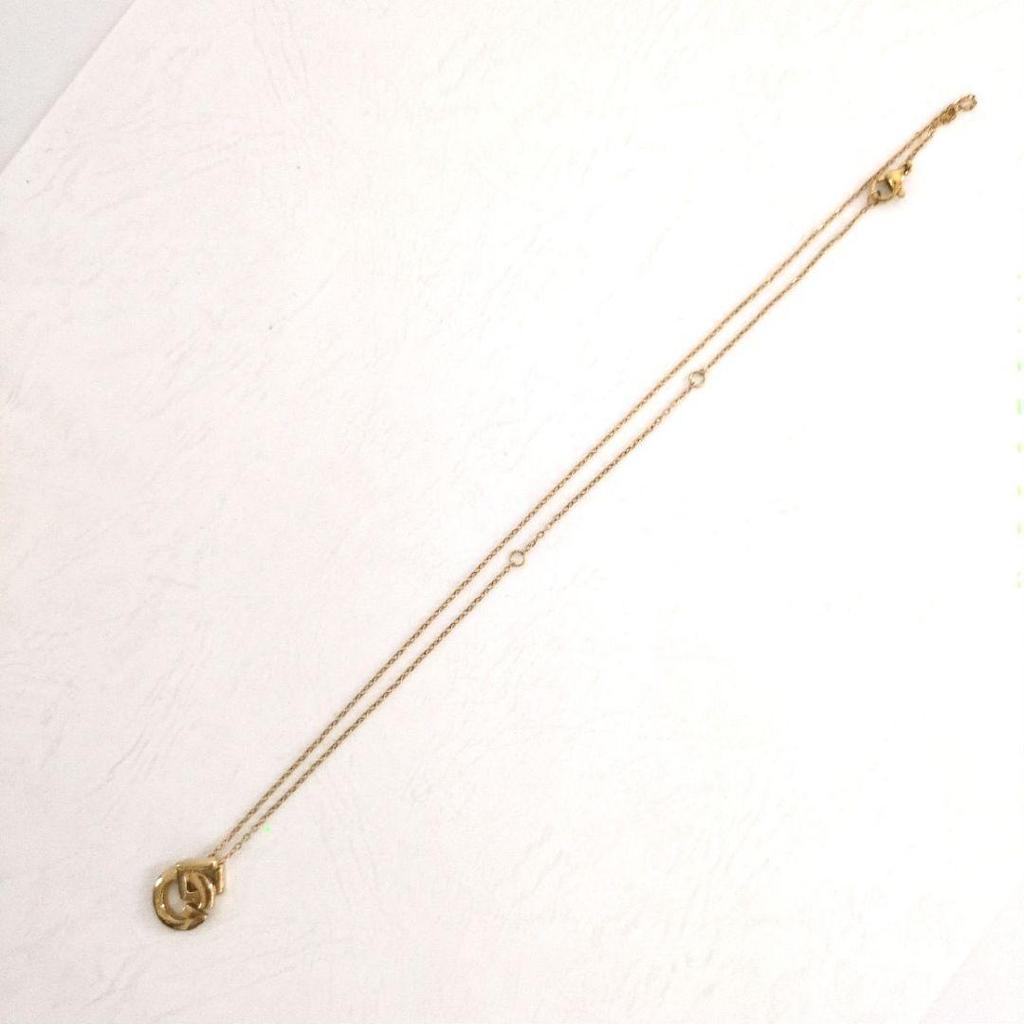 Used GIVENCHY G Logo Necklace Vintage
