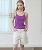 OPENING SUNSHINE Vintage Flower Denim Shorts Ivory